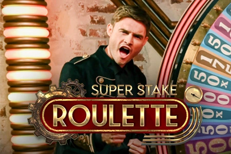 Mesa de Super Stake Roulette ao vivo